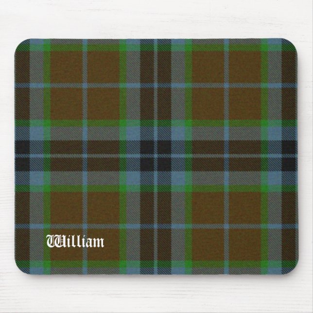 Handsome Thomson Tartan Plaid Mouse Mat (Front)