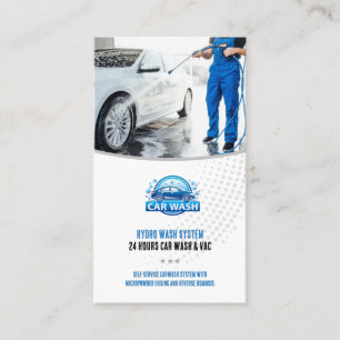 Handwash Services Car wash Business Card