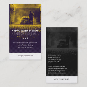 Handwash Services Car wash Business Card