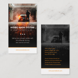 Handwash Services Car wash Business Card