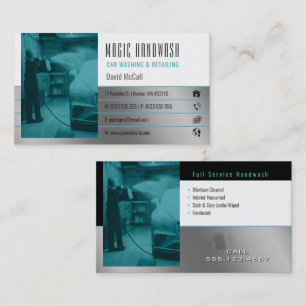Handwash Services Car wash Business Card