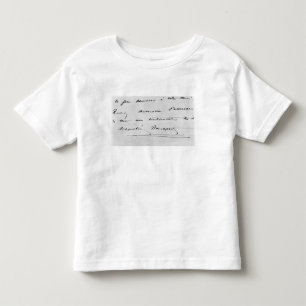 Handwriting and Signature Toddler T-Shirt