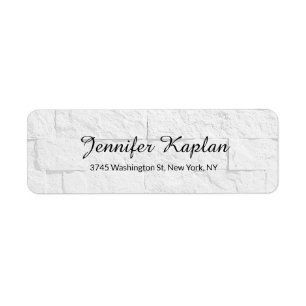 Handwriting Minimalist Professional Brick Wall