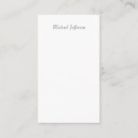 Handwriting Script Name Elegant Plain Simple