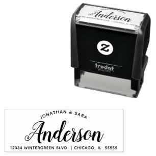 Handwritten Calligraphy Self-inking Stamp