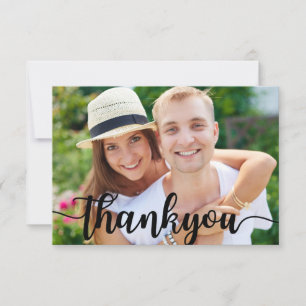 Handwritten Chic Wedding Thank You Cards