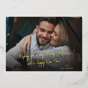 Handwritten Christmas or Holiday Note Photo - DK