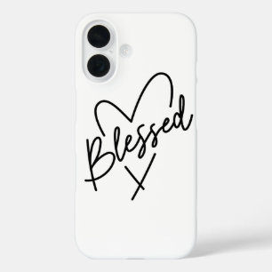 Handwritten Gratitude Quote iPhone 16 Case