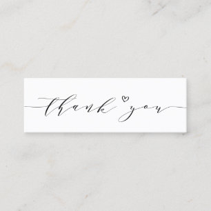 handwritten lettering thank you insert 