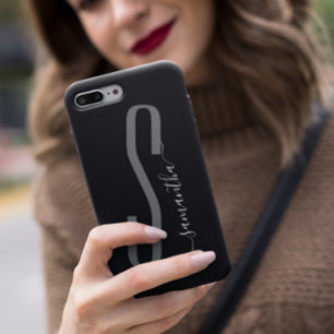 Handwritten Monogram modern Case-Mate iPhone 14 Case