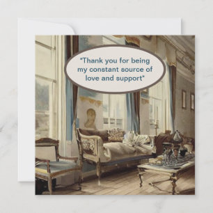 Handwritten Note: "Personal Charm" Card