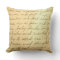 Handwritten Note Pillow