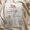 Handwritten Nothing Fancy Just Love Wedding