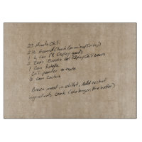 Handwritten Recipe Family Keepsake Custom Photo