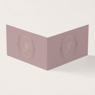 Handwritten Script Modern Elite Design Template Business Card