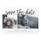 Handwritten Script Multi Photo Save the Date