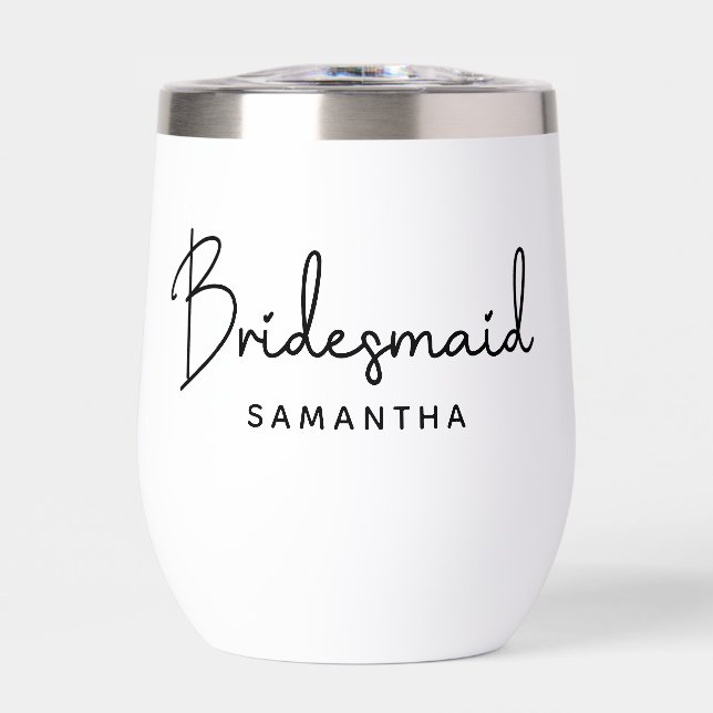 Handwritten Signature Personalised Bridesmaid (Front)