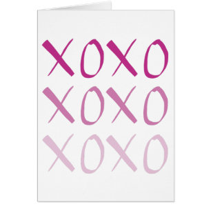 Handwritten XOXO