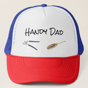 Handy Dad Father's Day Pliers Screwdriver Tools Trucker Hat