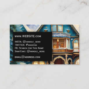 Handy Home Repair Services Professional Executive Business Card