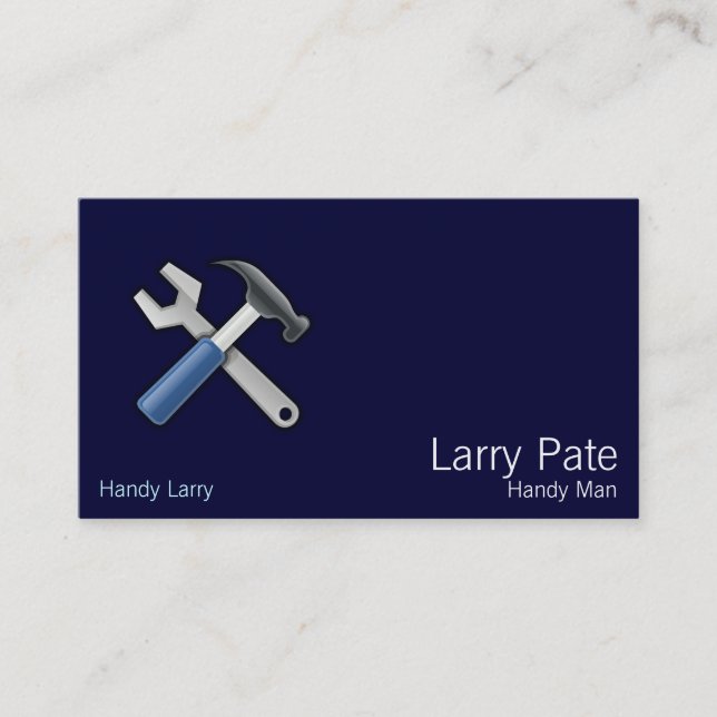Handy Tools Business Card (Front)
