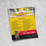 Handyman Bear Professional House Repair Service Flyer<br><div class="desc">Handyman Bear Professional House Repair Service Flyers.</div>