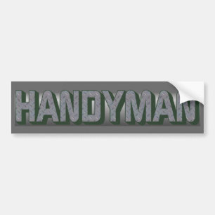 HANDYMAN Bumper Sticker