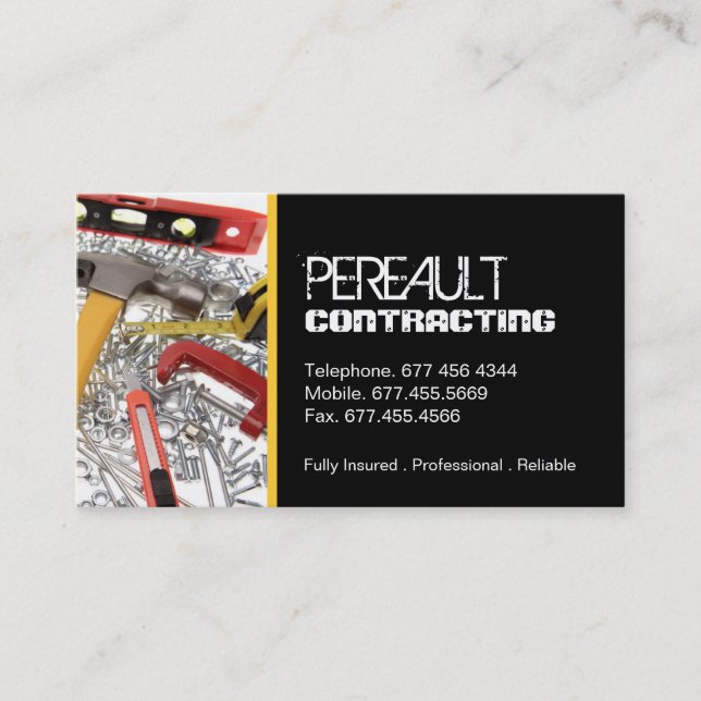 HANDYMAN BUSINESS CARD (Front)
