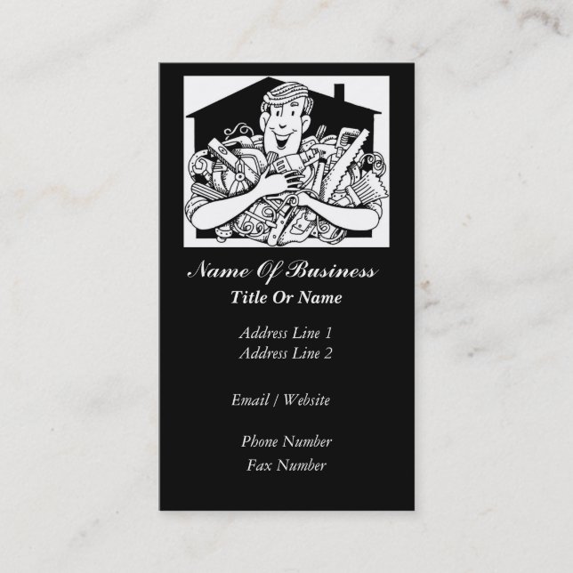 Handyman Business Card (Front)