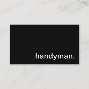 Handyman Business Card