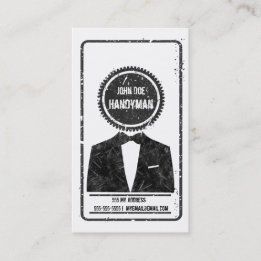 Handyman business card