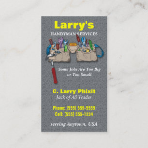Handyman Business Card