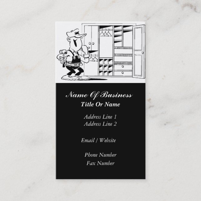 Handyman Business Card (Front)