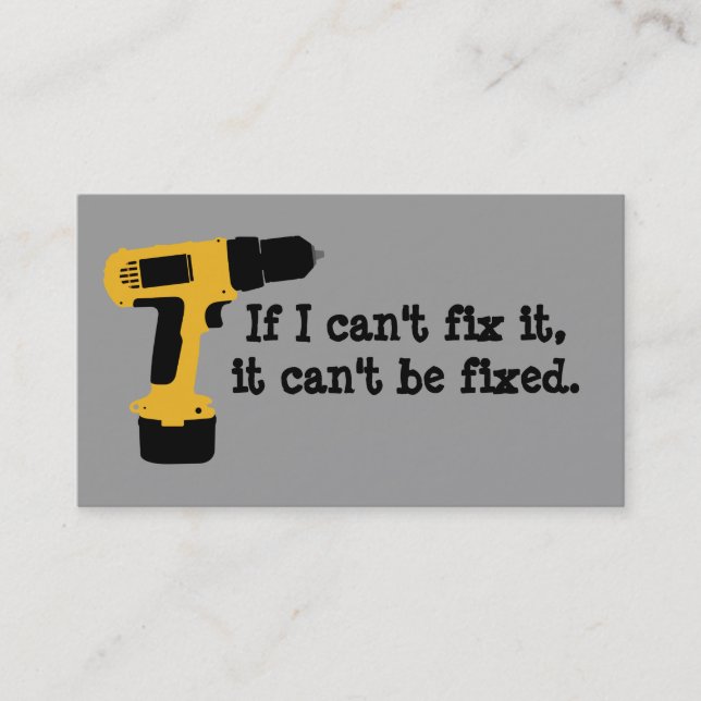 Handyman Business Card (Front)