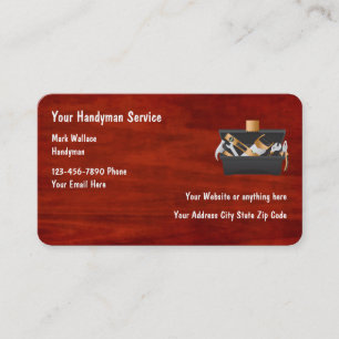 Handyman Business Cards