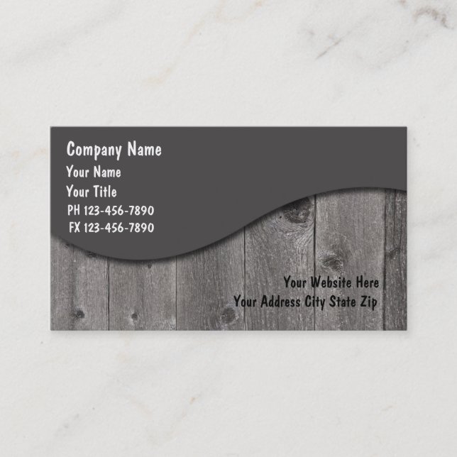 Handyman Business Cards (Front)