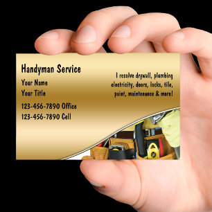 Handyman Business Cards