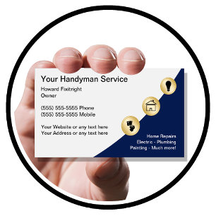 Handyman Business Cards