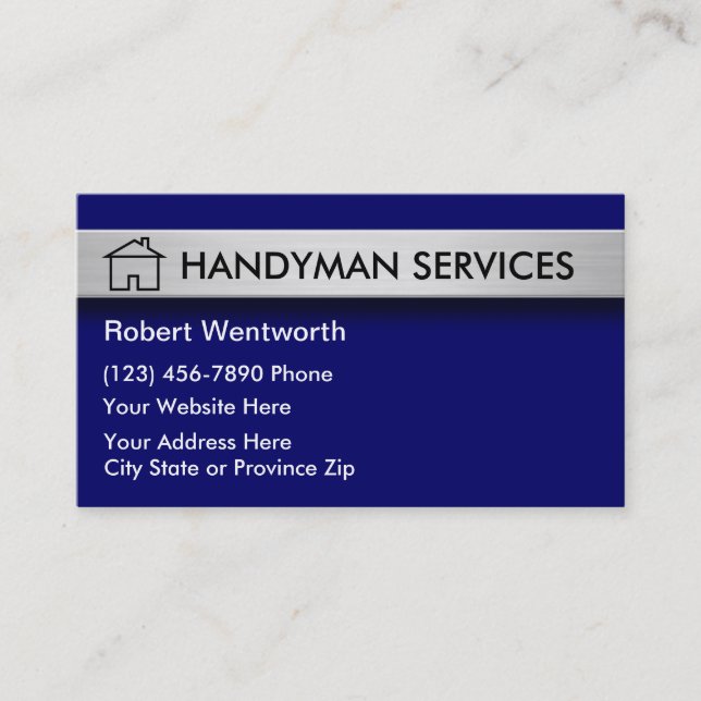 Handyman Business Cards (Front)