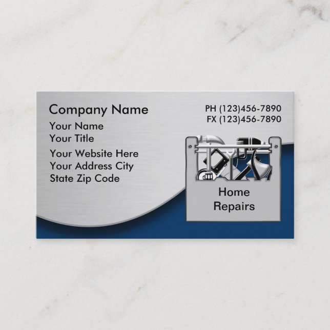 Handyman Business Cards 3 (Front)