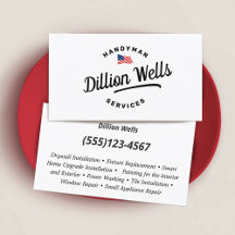  Handyman Carpenter  American Flag 