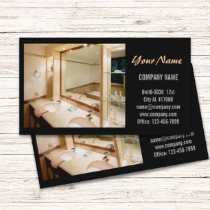 Handyman Construction Contractor Home Renovation Business Card