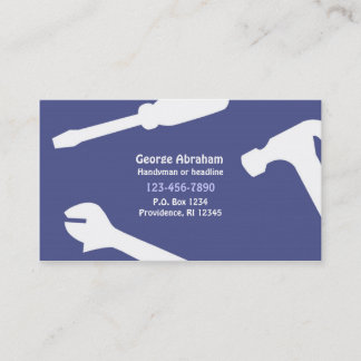 Handyman / Constructions Business Card