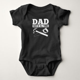 Handyman Dad Repairman Father Baby Bodysuit