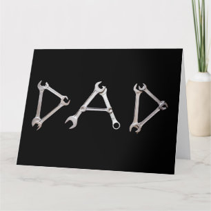Handyman DAD – Wrench Tools Father’s Day Thank You Card