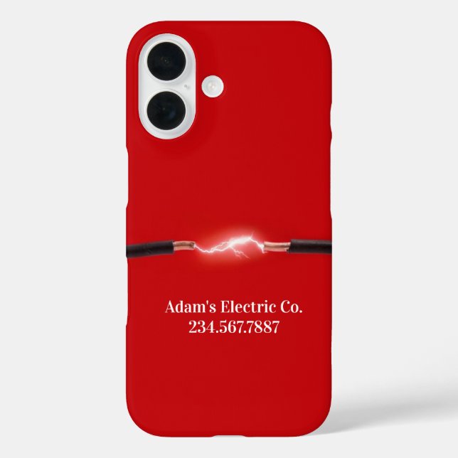 Handyman Electric Wires Case-Mate iPhone Case (Back)