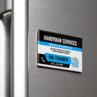 HANDYMAN FIX IT GUY URGENT REPAIR  BLACK BLUE