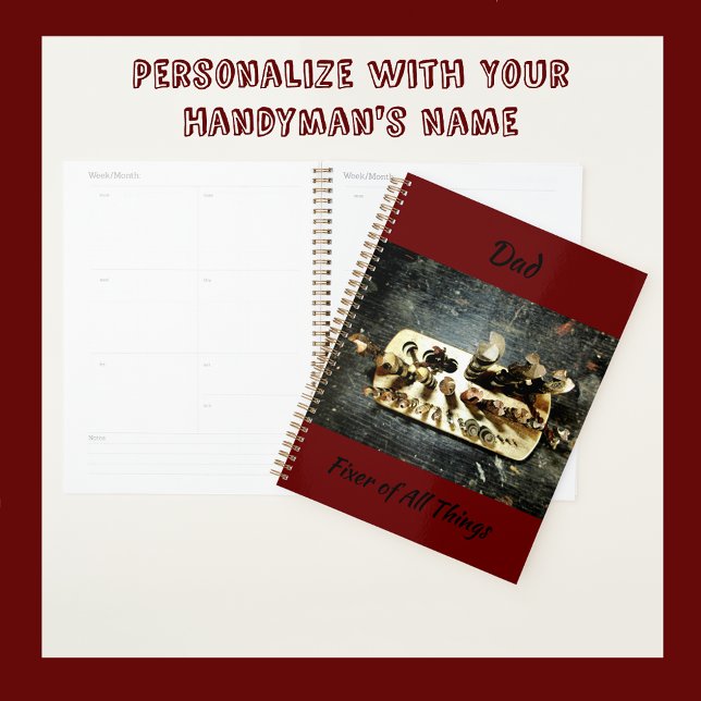 Handyman Fixer of All Things Drill Bits  Planner (Creator Uploaded)