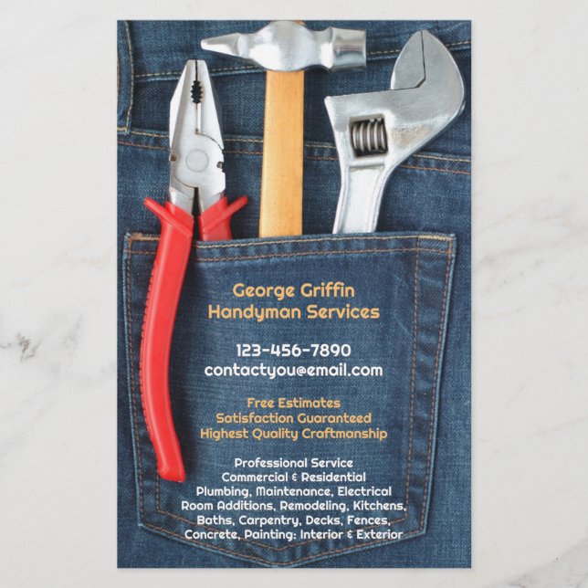 Handyman Flyer (Front)