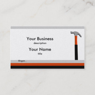 Handyman Hammer Business Card